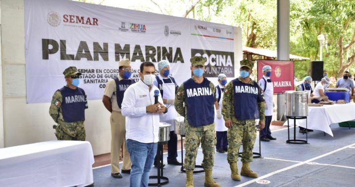 Se instaló el tercer comedor comunitario en Zihuatanejo