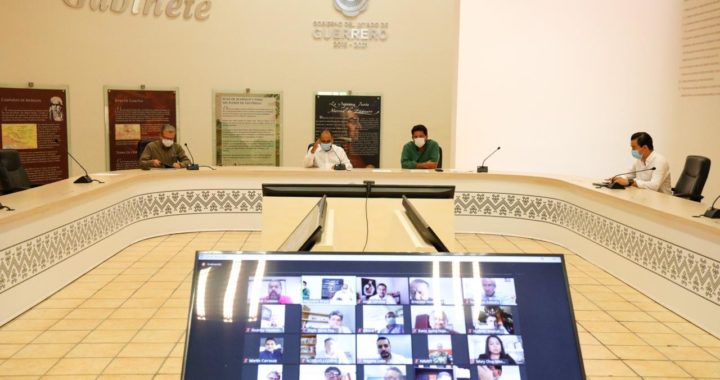 REVISAN GOBERNADOR ASTUDILLO, ALCALDE DE ZIHUATANEJOY SECTOR ECONÓMICO DESARROLLO DEL COVID-19 Y REACTIVACIÓN ECONÓMICA DEL MUNICIPIO