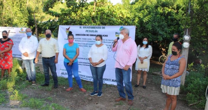 ARRANCA ESTEBAN CÁRDENAS, LA SEGUNDA ETAPA DEL PROGRAMA MUNICIPAL “MÁS CUARTOS, MÁS SOLUCIONES”, EN PETATLÁN.