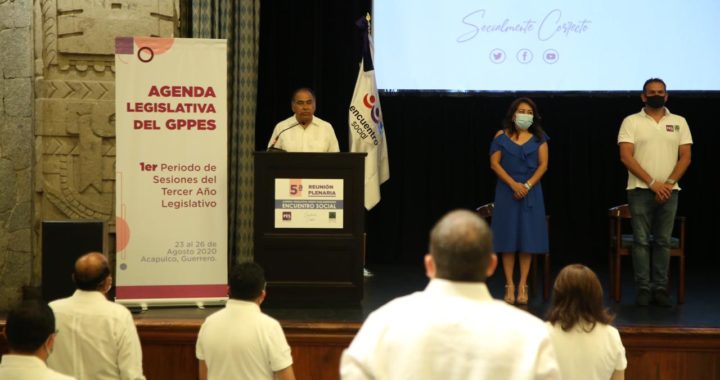 ASISTE COMO INVITADO EL GOBERNADOR ASTUDILLO A LA QUINTA REUNIÓN PLENARIA DEL GRUPO PARLAMENTARIO DEL PES