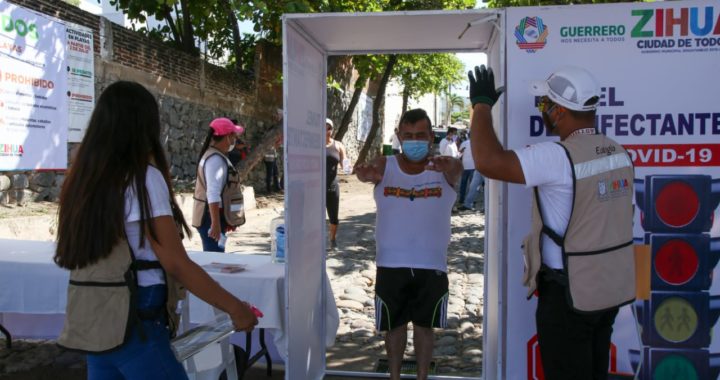 REFUERZA EL GOBIERNO DEL ESTADO ACCIONES PARA COMBATIR EL COVID-19 EN LA COSTA GRANDE