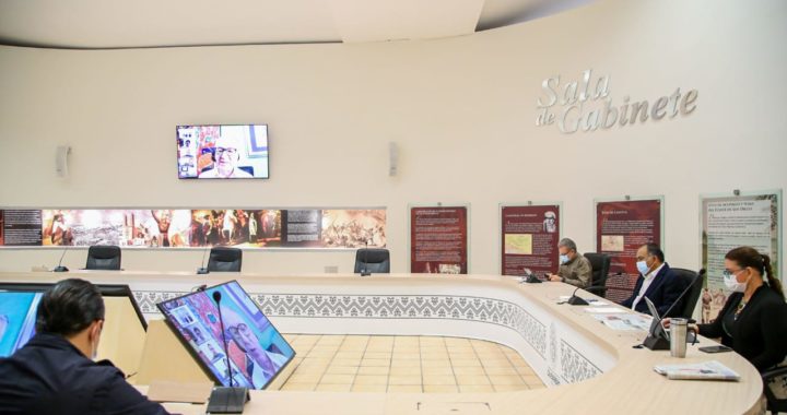 FORTALECER Y REDOBLAR ESFUERZOS PARA DISMINUIR DELITOS Y MEJORAR LA SEGURIDAD, LLAMA ASTUDILLO A INTEGRANTES DE LA MESA DE COORDINACIÓN PARA LA PAZ