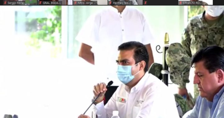 CONVOCA ASTUDILLO FLORES A PRESIDENTES MUNICIPALES DE LA COSTA GRANDE A REFORZAR ACCIONES PARA HACER FRENTE AL COVID-19