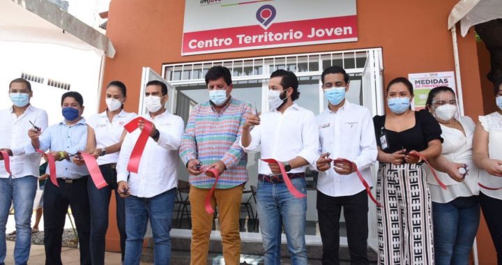 Jorge Sánchez inaugura Centro Territorio Joven