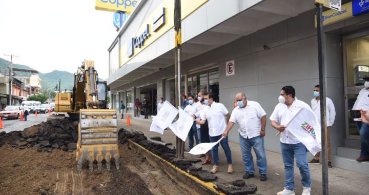 Con la rehabilitación de Avenida Morelos arranca tercer año de gobierno JSA