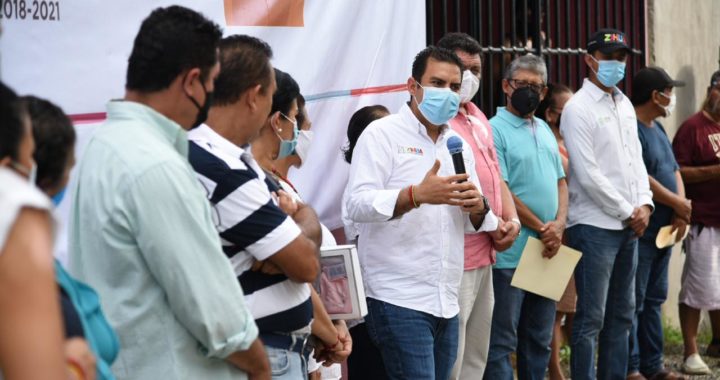 Habitantes de Vaso de Miraflores, reconocen trabajo de Jorge Sánchez