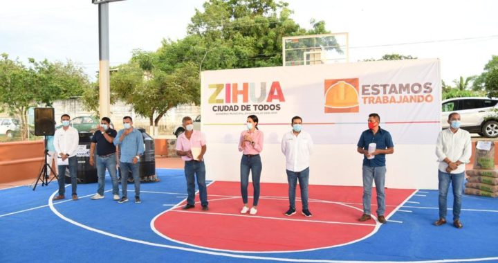 Más espacios deportivos rehabilitados en la administración de Jorge Sánchez.