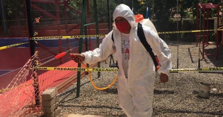 Gobierno de Zihuatanejo intensifica trabajos de sanitización