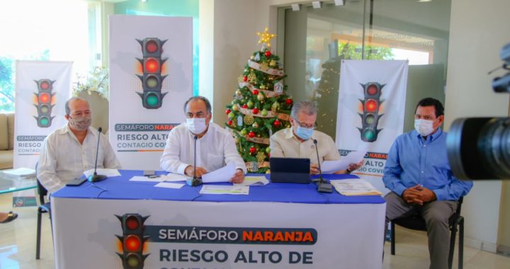 MANTIENE GUERRERO SEMÁFORO NARANJA 15 DÍAS MÁS Y CONTINÚAN MEDIDAS SANITARIAS CONTRA COVID-19: GOBERNADOR ASTUDILLO