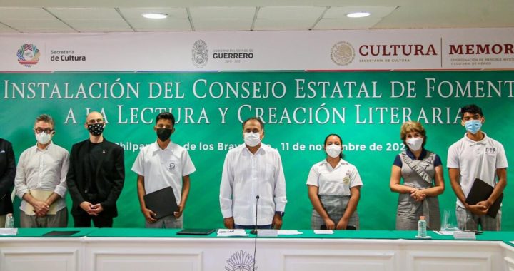 INSTALA HÉCTOR ASTUDILLO EL CONSEJO ESTATAL DE FOMENTO A LA LECTURA Y ENTREGÓ PREMIOS A LOS GANADORES DEL CONCURSO “CUENTOS VIAJEROS