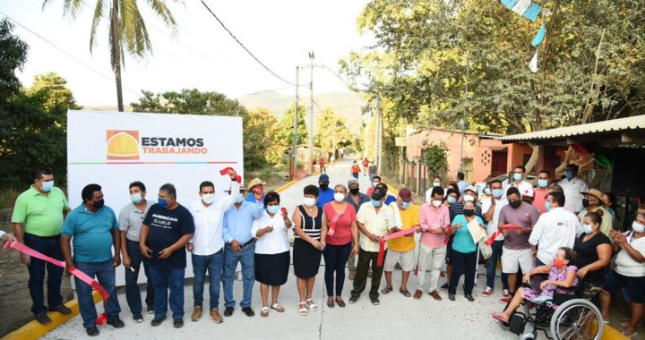 Nunca antes un presidente municipal había hecho tanta obra como Jorge Sánchez : habitantes de El Coacoyul