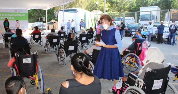GOBIERNO DE GUERRERO REFRENDA COMPROMISO DE SEGUIR ATENDIENDO A LAS PERSONAS CON DISCAPACIDAD PARA MEJORAR SU NIVEL DE VIDA: MERCEDES CALVO