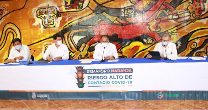 REFORZAR LAS ACCIONES HA IMPEDIDO QUE GUERRERO RETROCEDA A SEMÁFORO ROJO: GOBERNADOR ASTUDILLO