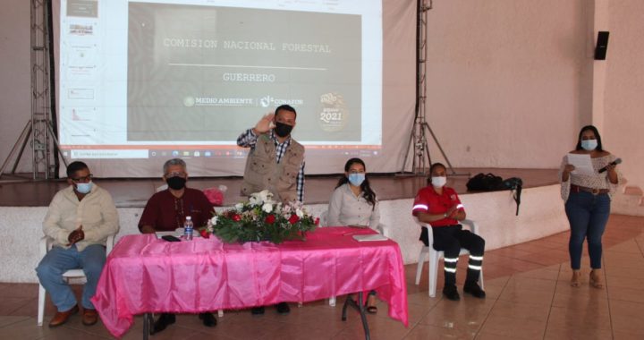 CAPACITA LA  CONAFOR AL GOBIERNO DE PETATLÁN, PARA LA PREVENCIÓN DE INCENDIOS FORESTALES.