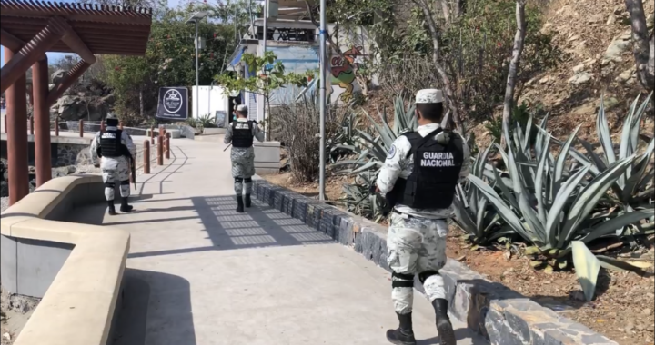 GUARDIA NACIONAL, EJERCITO MEXICANO Y POLICIA ESTATAL REFUERZAN OPERATIVOS PARA BAJAR INDICES DELICTIVOS EN ZIHUATANEJO Y LA UNION
