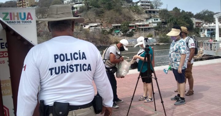 Gobierno de Zihuatanejo al pendiente para evitar incidentes que lamentar entre turistas