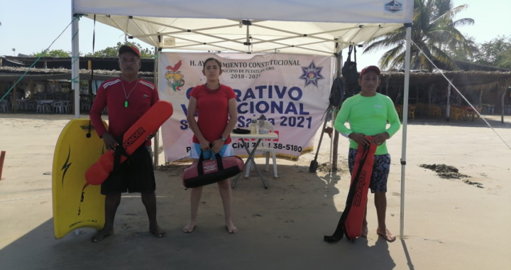 CONTINÚAN EL OPERATIVO SEMANA SANTA EN PETATLÁN, SIN NOVEDAD