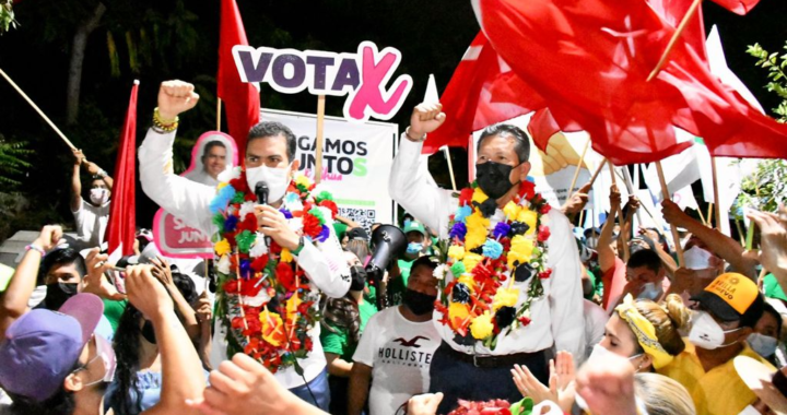 Vamos a ganar porque tenemos el apoyo de la gente, afirmó Carlos Reyes en la colonia Morelos