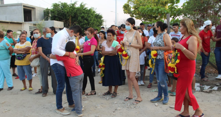 Se suman pobladores de Las Tunas a Yasir para reelección en Tecpan