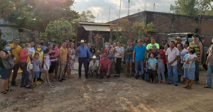 Crescencio Reyes visita Chutla de Nava y el Ramal de Chutla