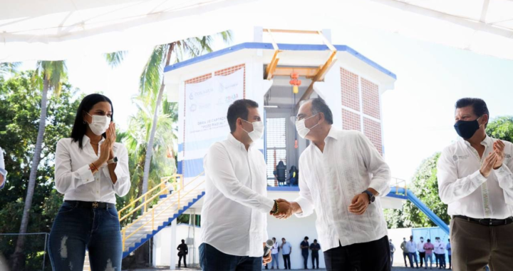 Gobernador HAF y presidente JSA inauguran el Pozo Radial más moderno del país