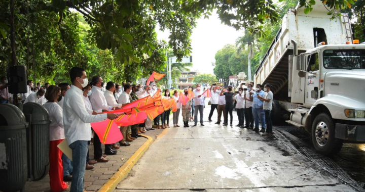 Gobierno municipal arranca nueva y extensa obra de pavimentación