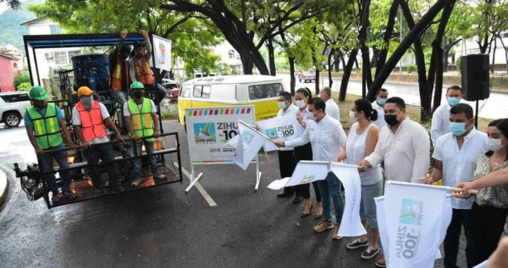 Jorge Sánchez Allec pone en marcha programa Zihua al 100