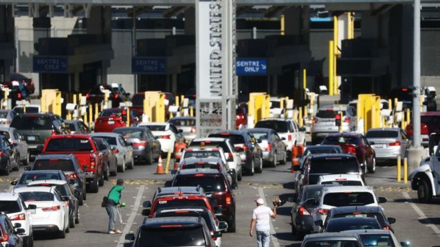 TRAS 20 MESES ESTADOS UNIDOS ABRE LAS FRONTERAS TERRESTRES Y AEREAS