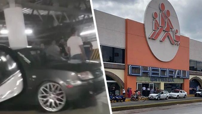 “Cantina” de Chedraui no es la única en Morelia; 5 estacionamientos más se usan como “salón de fiestas”