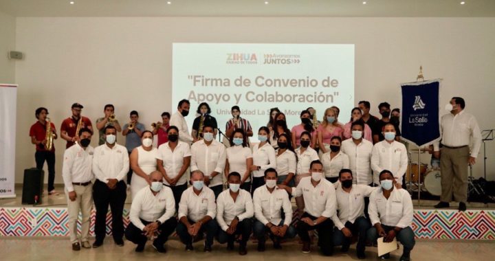 Gobierno de Zihuatanejo firma convenio de colaboración con Universidad La Salle.