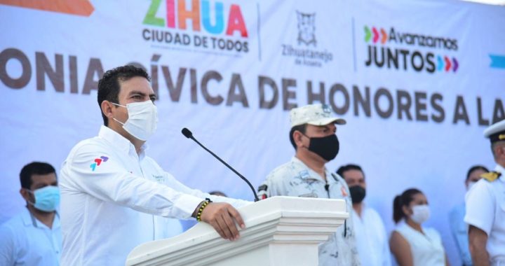 Presidente Jorge Sánchez Allec presenta logros y acciones que han transformado Zihuatanejo.