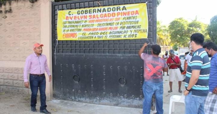 Exigen trabajadores la renuncia de María Luisa Vargas en Agroindustrias del Sur