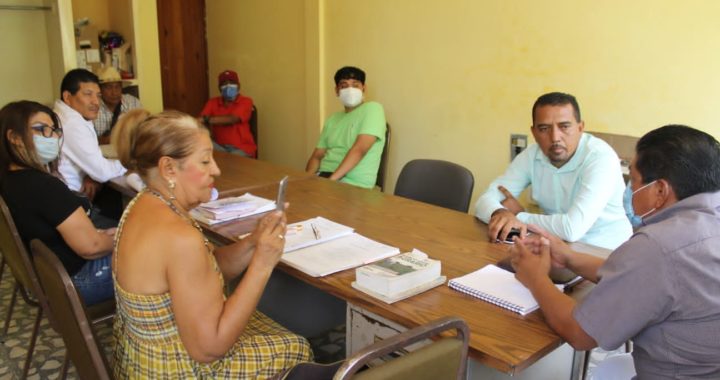 Dialogan autoridades del ejido de Tenexpa sobre posesión de la tierra