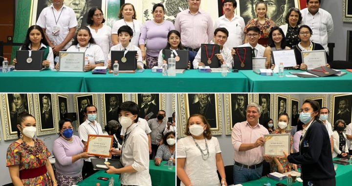 RECONOCE EL CONGRESO DEL ESTADO A JÓVENES GUERRERENSES GANADORES DE PRIMEROS LUGARES EN LA OLIMPIADA NACIONAL DE LA CIENCIA
