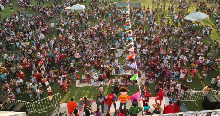 Gobierno de Jorge Sánchez Allec organiza con éxito Gran Feria del Día del Niño 2022