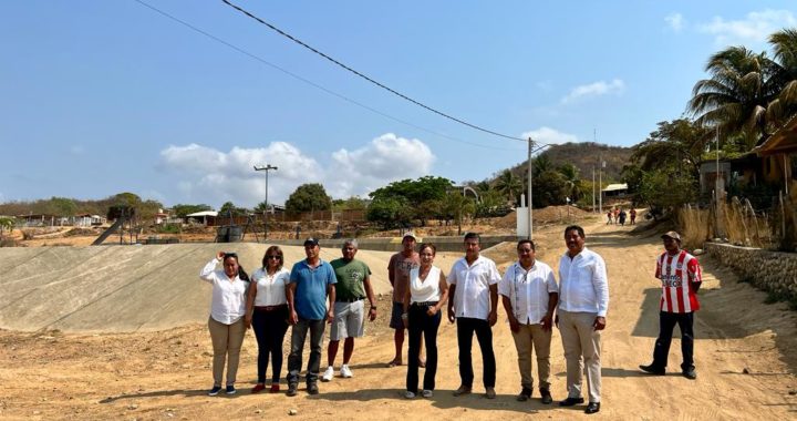 Entregan Tres Importantes Obras en Caleta de Campos