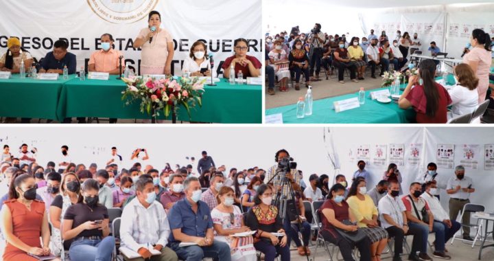 INFORMAN EN EL CONGRESO A LOS ALCALDES DE GUERRERO SOBRE EL NUEVO PROCESO DE CONSULTA A PUEBLOS INDÍGENAS Y AFROMEXICANOS Y PERSONAS CON DISCAPACIDAD