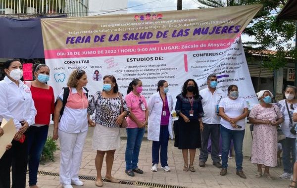 SE REALIZA PRIMERA FERIA DE LA SALUD EN ATOYAC DE ALVAREZ