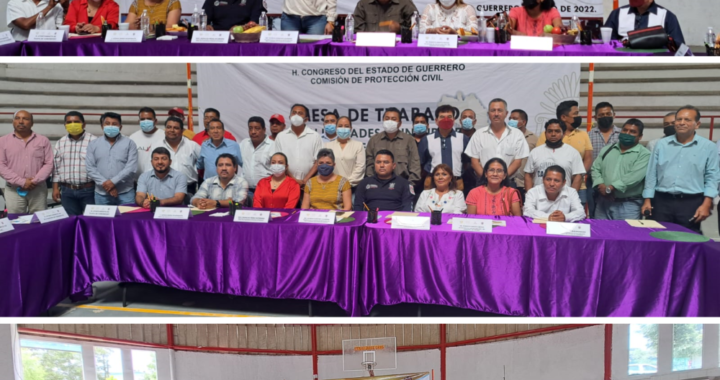 ENCABEZA COMISIÓN DE PROTECCIÓN CIVIL DEL CONGRESO UNA REUNIÓN CON ALCALDES DE LA MONTAÑA