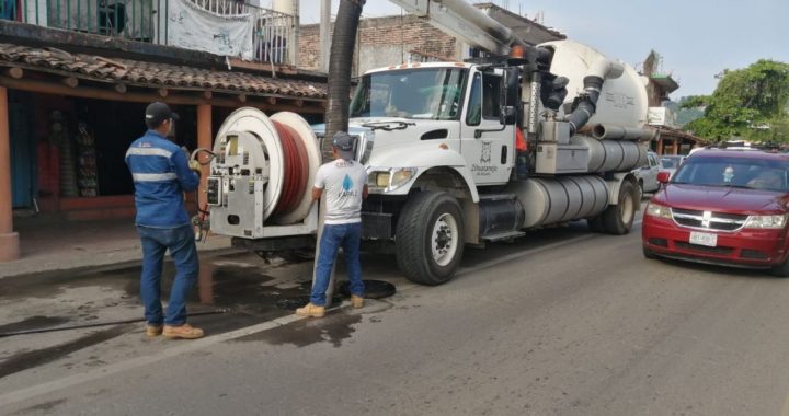 Operación de redes sanitarias al 100: CAPAZ