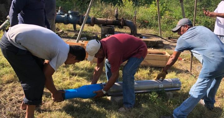 Gobierno de La Unión reactiva servicio de agua potable en Petacalco
