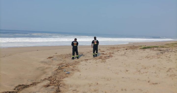 Informa. La secretaria de protección civil del estado que reforzó la vigilancia por marejadas provocadas por mar de fondo en playas de Guerrero