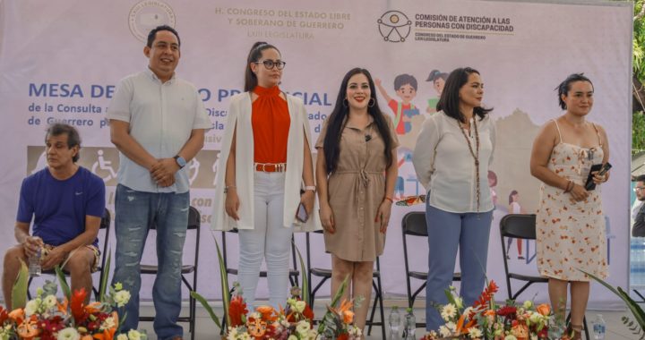 CULMINA EL CONGRESO LAS MESAS DE TRABAJO PRESENCIALES DE LA CONSULTA A PERSONAS CON DISCAPACIDAD, EN ACAPULCO