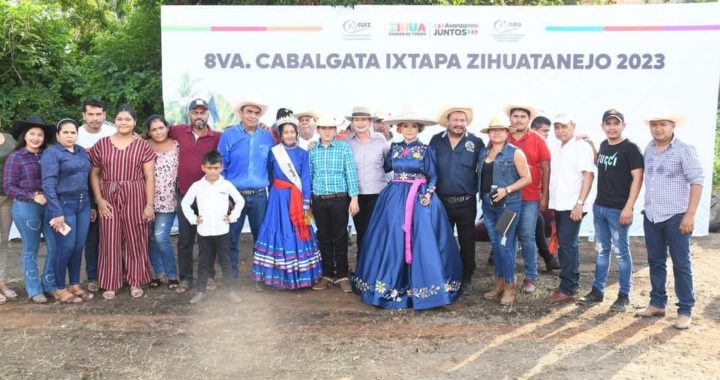 Asiste Rebeca Núñez a Octava Cabalgata Turística Ixtapa-Zihuatanejo